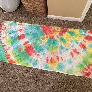 Gorgeous Colorful Tie-Dye Tapestry